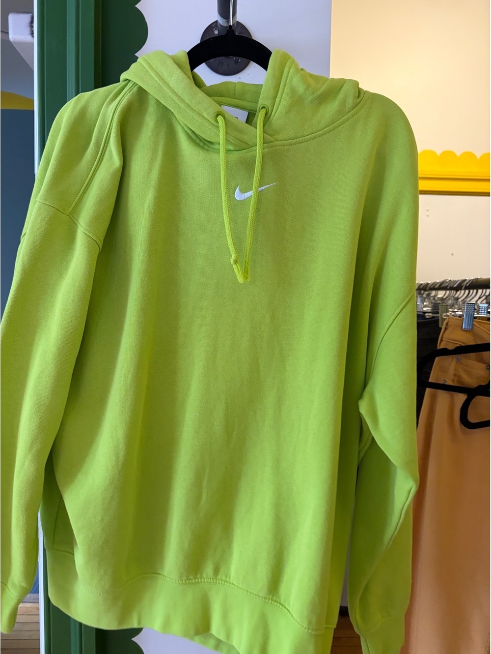 Nike Yellow Hoodie